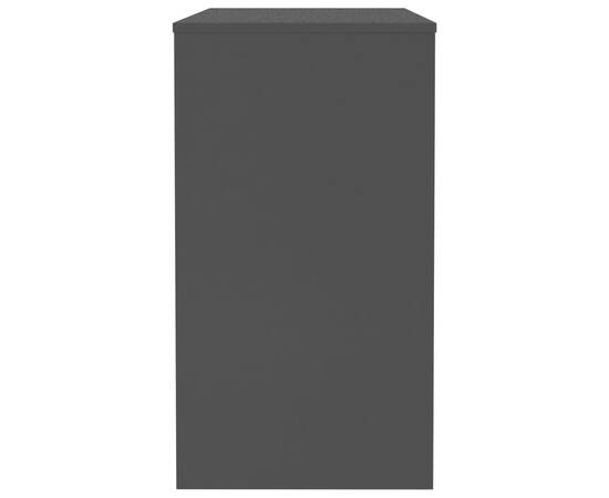 Birou, negru, 90 x 40 x 72 cm, pal, 5 image