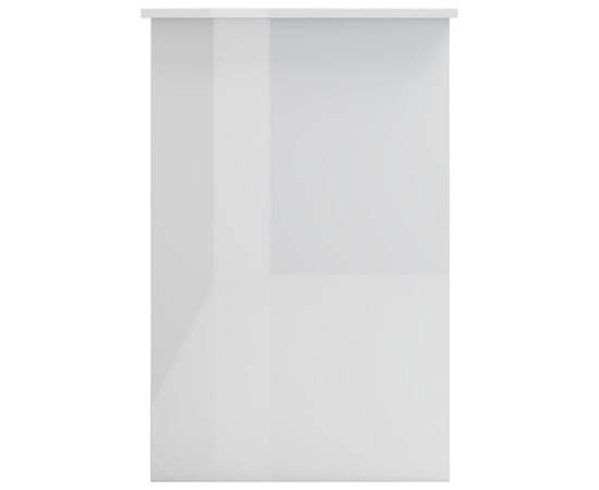 Birou, alb lucios, 100 x 50 x 76 cm, pal, 5 image