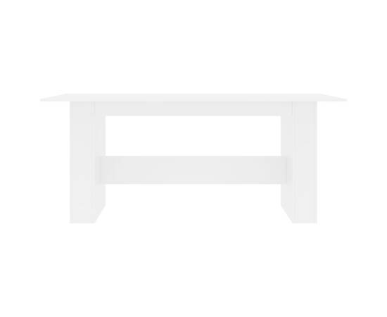 Masă de bucătărie, alb, 180 x 90 x 76 cm, pal, 4 image