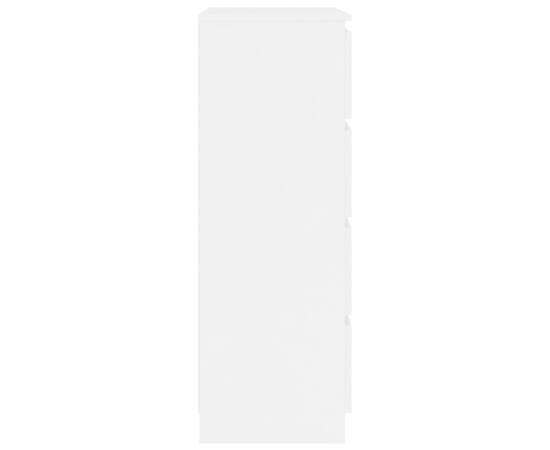 Servantă, alb, 60x35x98,5 cm, pal, 5 image