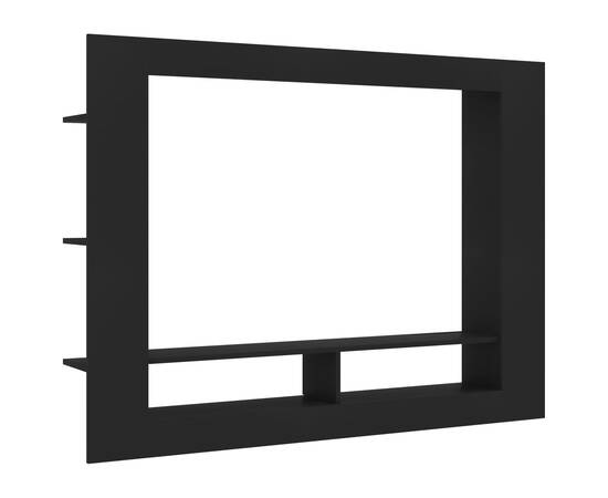 Comodă tv, negru, 152 x 22 x 113 cm, pal, 2 image