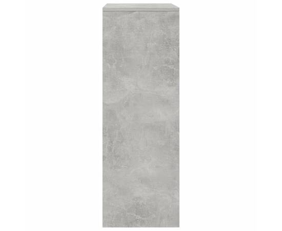 Servantă cu 6 sertare, gri beton, 50x34x96 cm, pal, 5 image