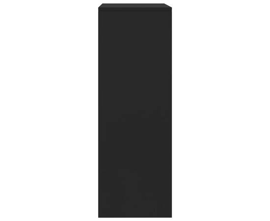 Servantă cu 6 sertare, negru, 50x34x96 cm , pal, 5 image