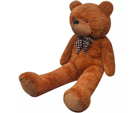 Ursuleț de pluș moale de jucărie xxl, maro, 85 cm