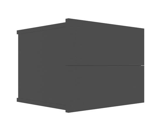 Noptiere, 2 buc., negru, 40 x 30 x 30 cm, pal, 4 image