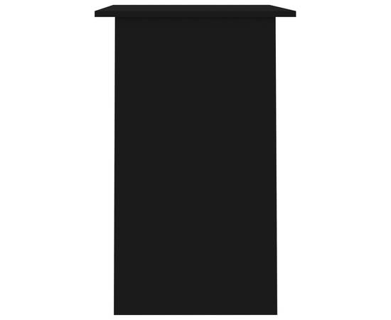 Birou, negru, 90 x 50 x 74 cm, pal, 5 image