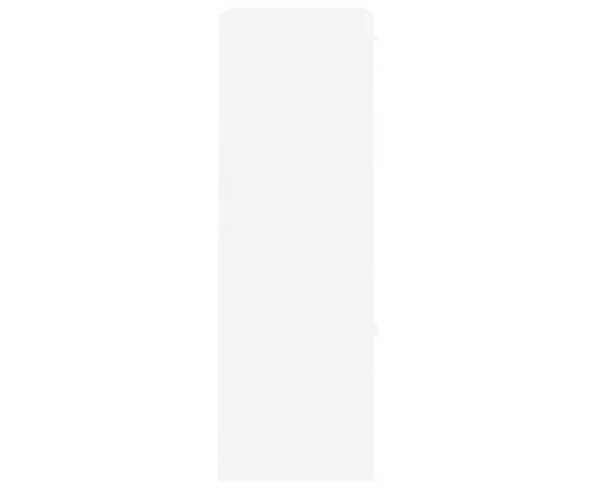 Dulap de depozitare, alb, 60 x 29,5 x 90 cm, pal, 8 image