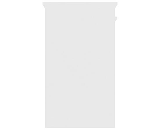 Birou, alb, 90 x 45 x 76 cm, pal, 5 image