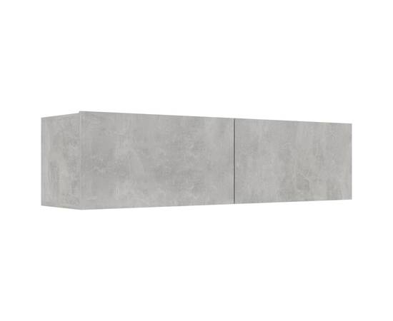 Comodă tv, gri beton, 120 x 30 x 30 cm, pal, 2 image