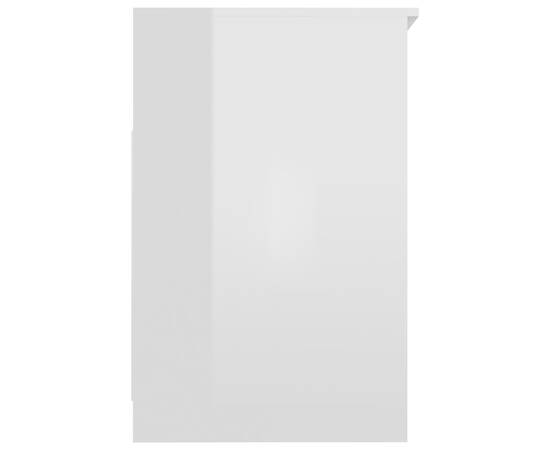 Dulap cu sertare, alb extralucios, 40 x 50 x 76 cm, pal, 5 image