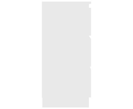 Servantă, alb, 60 x 33,5 x 76 cm, pal, 5 image
