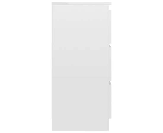 Servantă, alb extralucios, 60 x 33,5 x 76 cm, pal, 5 image