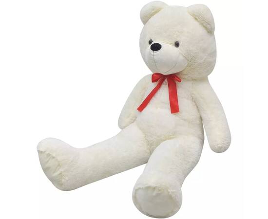 Ursuleț de pluș de jucărie, alb, 170 cm
