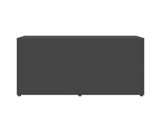 Comodă tv, negru, 80 x 34 x 36 cm, pal, 7 image