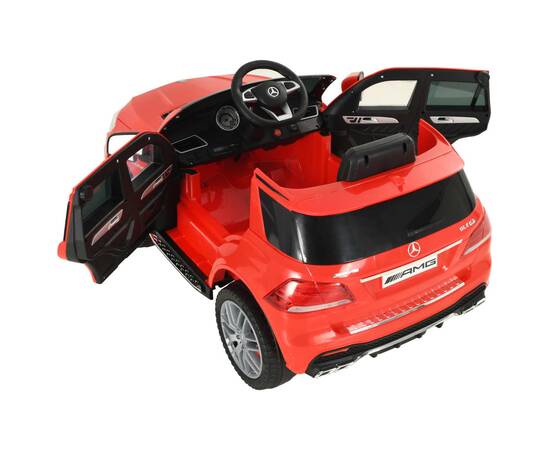 Mașinuță copii mercedes benz gle63s, roșu, plastic, 10 image