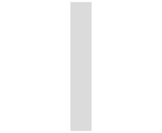 Dulap de baie, alb, 30x30x183,5 cm, pal, 7 image