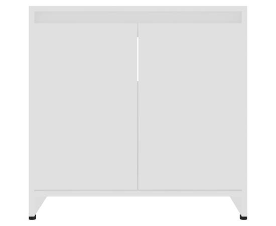 Dulap de baie, alb, 60 x 33 x 58 cm, pal, 8 image