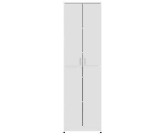 Șifonier de hol, alb, 55 x 25 x 189 cm, pal, 7 image