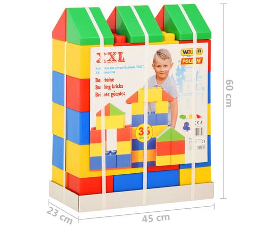 Polesie jucării bloc, 36 piese, 7 image
