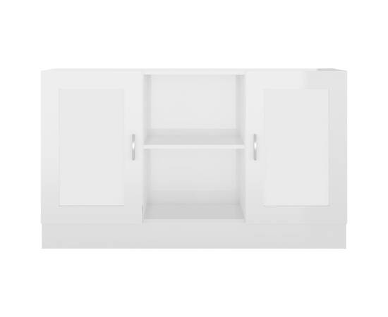 Servantă, alb extralucios, 120 x 30,5 x 70 cm, pal, 6 image