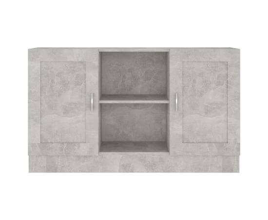 Servantă, gri beton, 120 x 30,5 x 70 cm, pal, 6 image