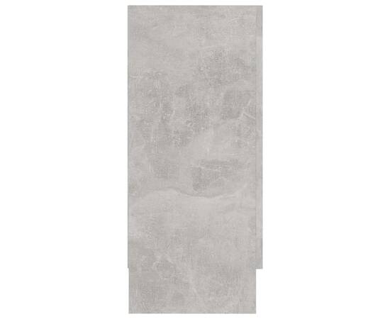 Servantă, gri beton, 120 x 30,5 x 70 cm, pal, 7 image