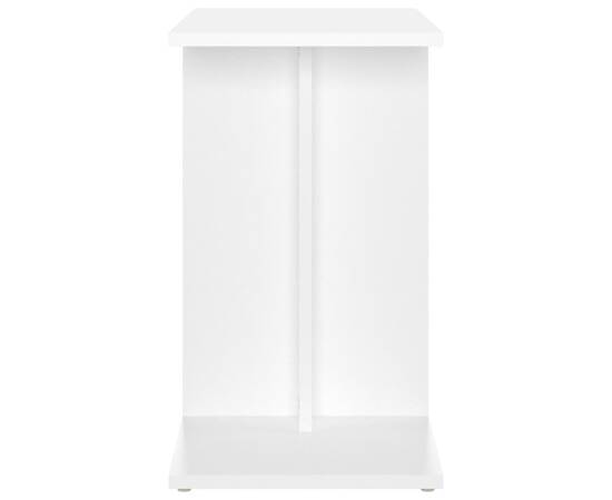 Masă laterală, alb, 50x30x50 cm, pal, 6 image