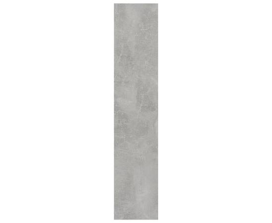 Raft de perete, gri beton, 90 x 16 x 78 cm, pal, 5 image