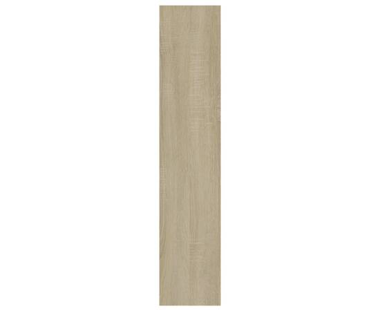 Raft de perete, stejar sonoma, 90 x 16 x 78 cm, pal, 5 image