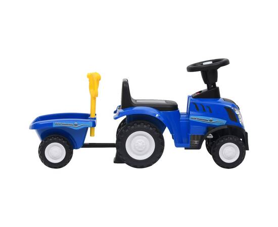 Tractor pentru copii new holland, albastru, 3 image