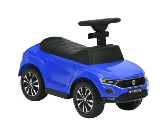 Mașinuță primii pași volkswagen t-roc, albastru, 7 image