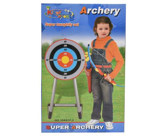 Set tir cu arc și săgeți cu țintă pentru copii, 11 image