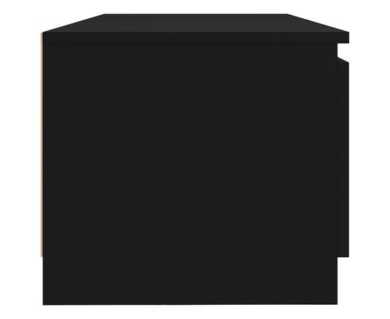 Comodă tv cu lumini led, negru, 140x40x35,5 cm, 10 image