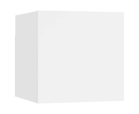 Dulap tv montaj pe perete, alb, 30,5x30x30 cm, 2 image