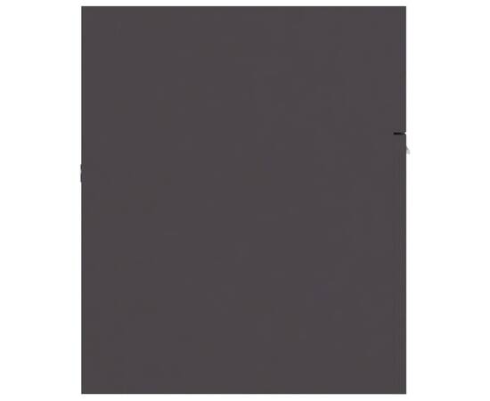 Dulap de chiuvetă, gri, 100x38,5x46 cm, pal, 7 image