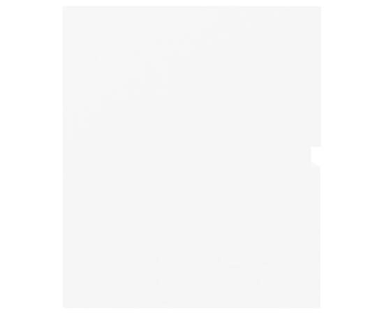 Mască de chiuvetă, alb, 60 x 38,5 x 45 cm, pal, 5 image