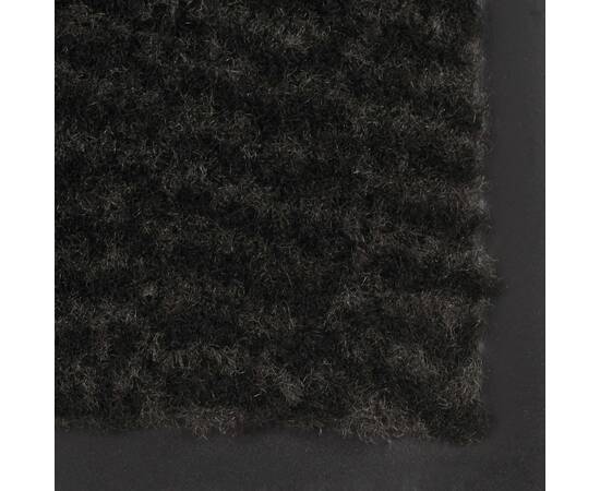Covor de ușă anti-praf, negru, 120x180 cm, dreptunghiular, 2 image