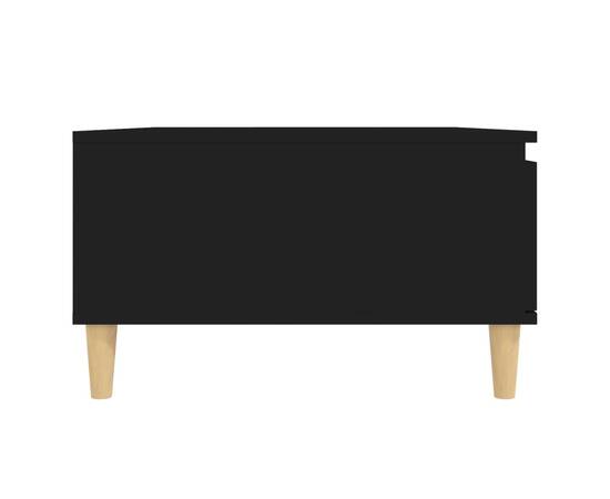 Măsuță de cafea, negru, 90x60x35 cm, pal, 7 image