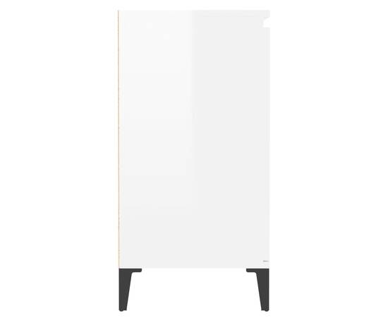 Servantă, alb extralucios, 60x35x70 cm, pal, 6 image