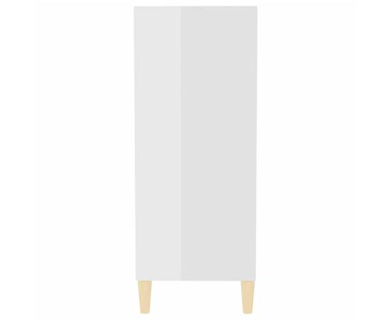 Servantă, alb extralucios, 57x35x90 cm, pal, 5 image