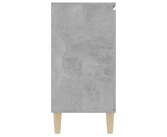 Servantă, gri beton, 103,5x35x70 cm, pal, 6 image