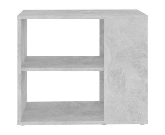 Dulap lateral, gri beton, 60x30x50 cm, pal, 4 image