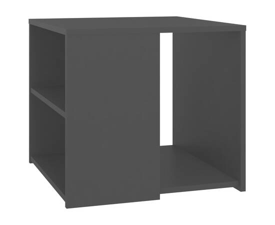Masă laterală, negru, 50x50x45 cm, pal, 2 image