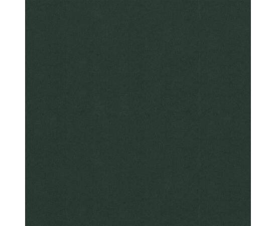 Paravan de balcon, verde închis, 75x500 cm, țesătură oxford, 2 image
