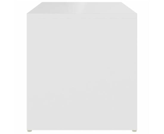 Masă laterală, alb, 59x36x38 cm, pal, 5 image