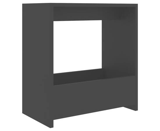 Masă laterală, negru, 50x26x50 cm, pal, 2 image