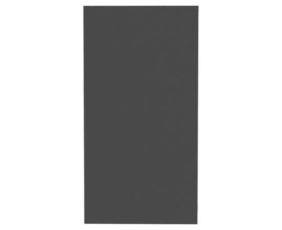 Masă laterală, negru, 50x26x50 cm, pal, 5 image