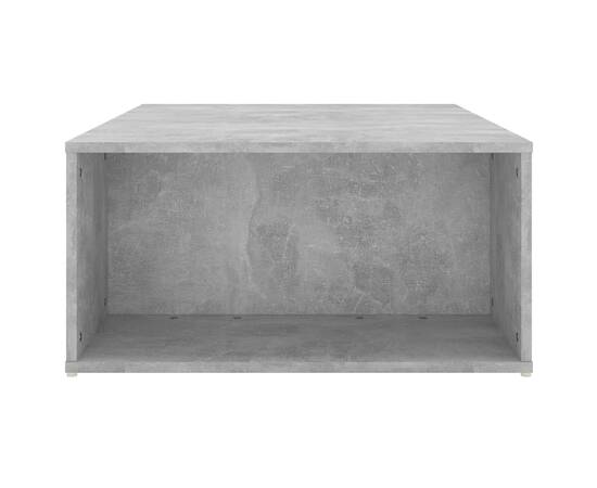 Măsuță de cafea, gri beton,90x67x33 cm, pal, 5 image