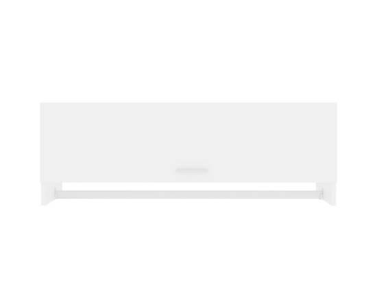 Șifonier, alb, 100x32,5x35 cm, pal, 4 image