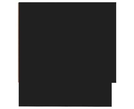 Șifonier, negru, 100x32,5x35 cm, pal, 5 image